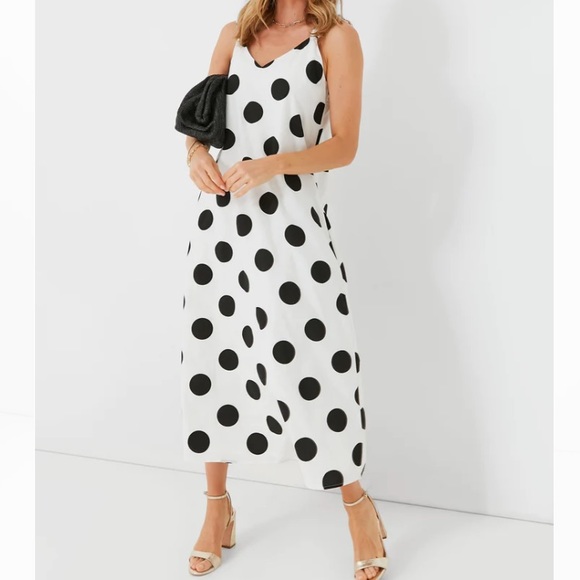 White Polka Dot Conrad Dress
POMANDER PLACE - Picture 2 of 7
